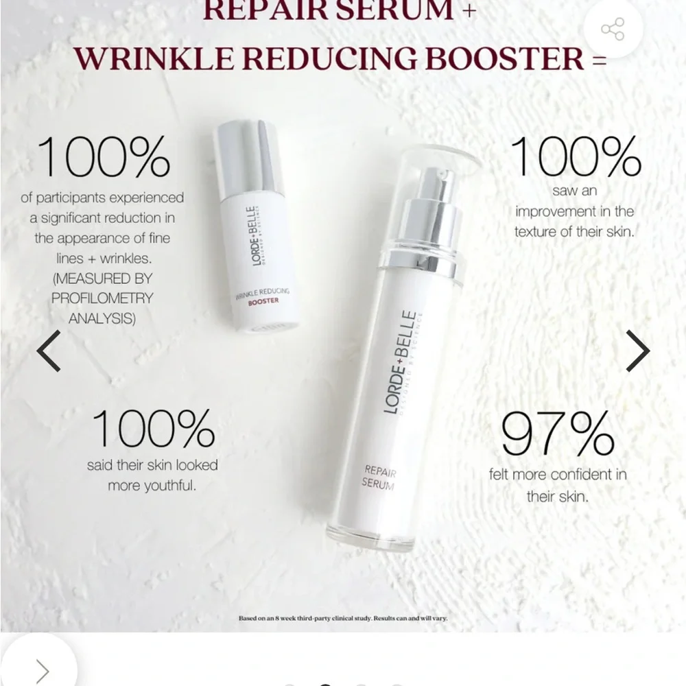 NIB- Lorde+Belle Wrinkle Reducing Booster